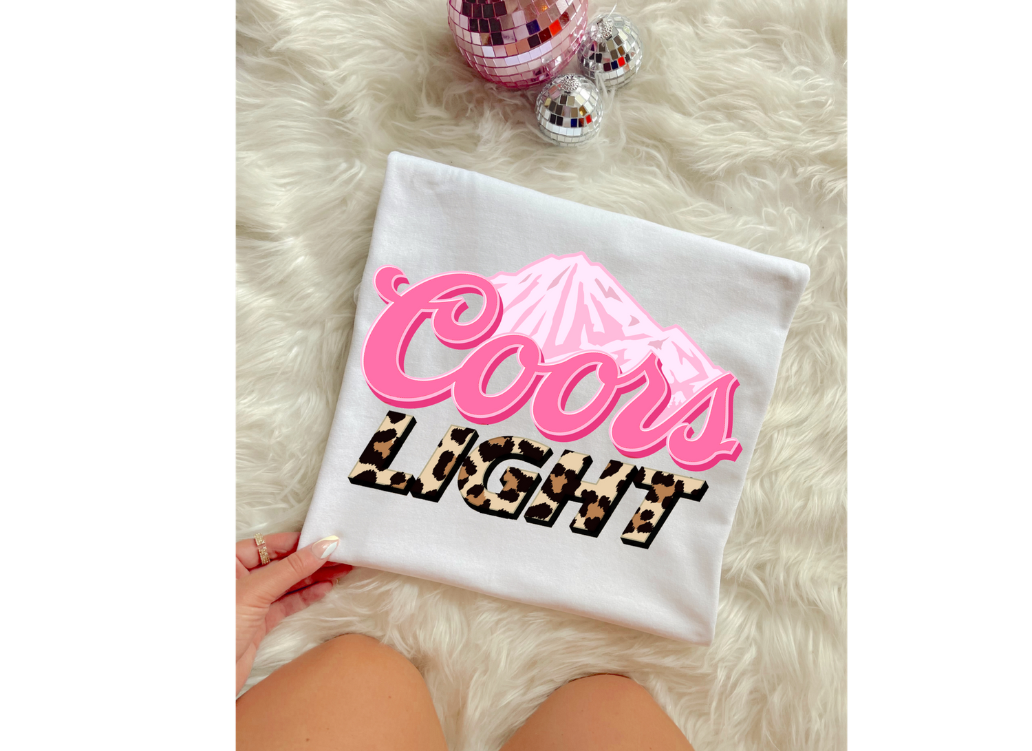 coors light pink and cheetah
