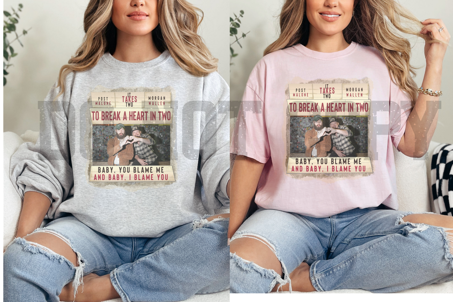 It takes two tee