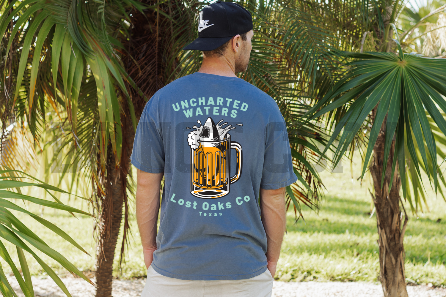 Beer and shark