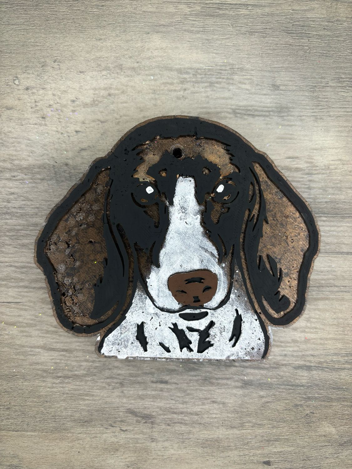 dachshund/ wiener dog head