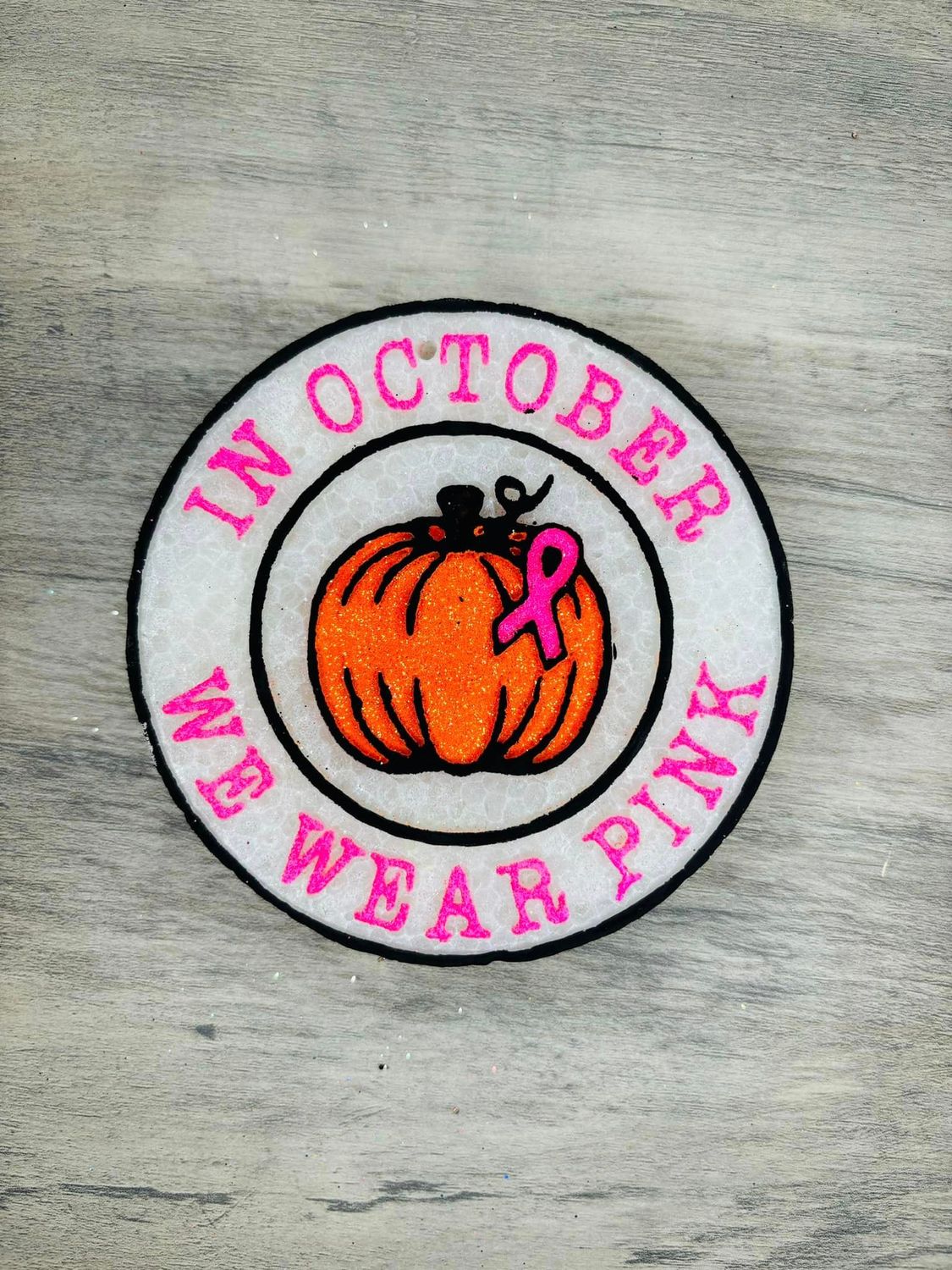 In October we wear pink