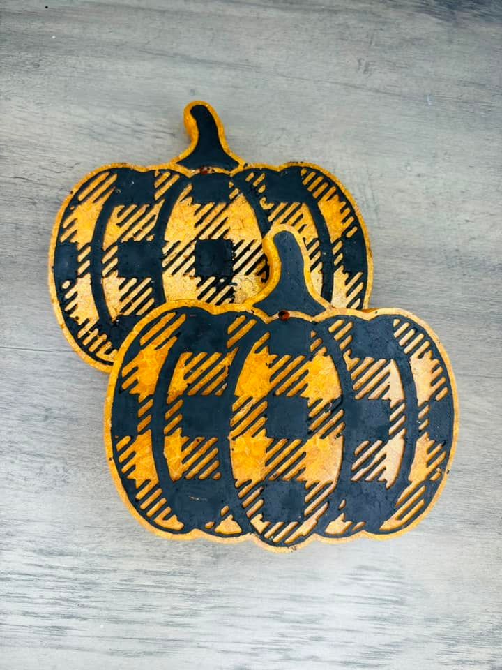 Plaid/checkered Pumpkin