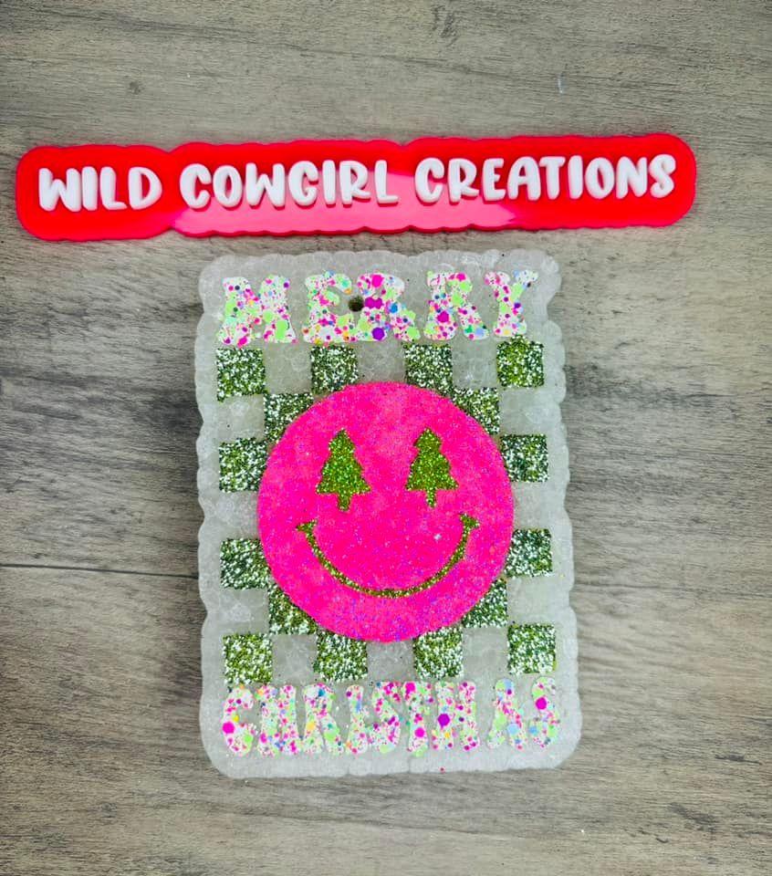 Merry Christmas Checkered