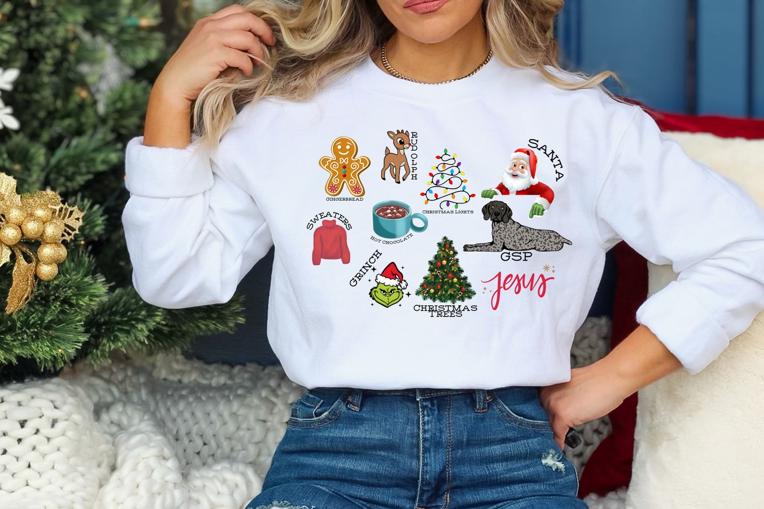 Pointer Christmas Collage