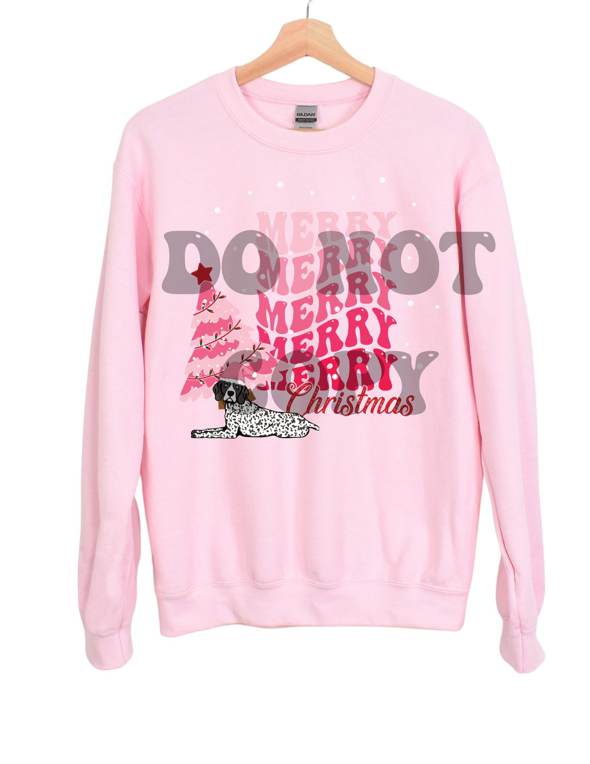 Pointer pink christmas