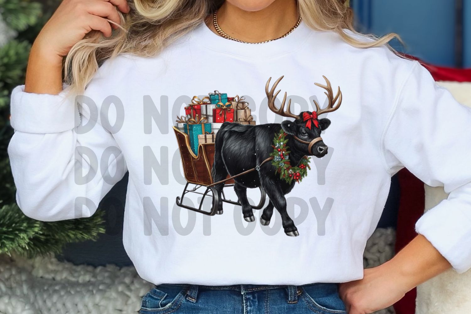 Christmas Cow