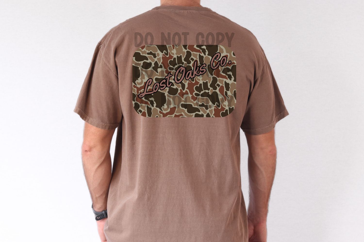 Brown Camo with logo