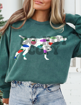 GSP pointing Christmas lights