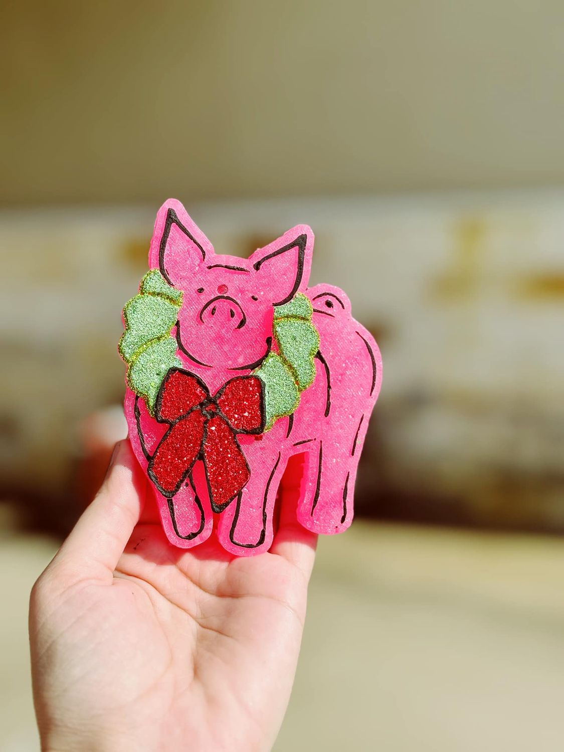 Christmas Stock Show Pig