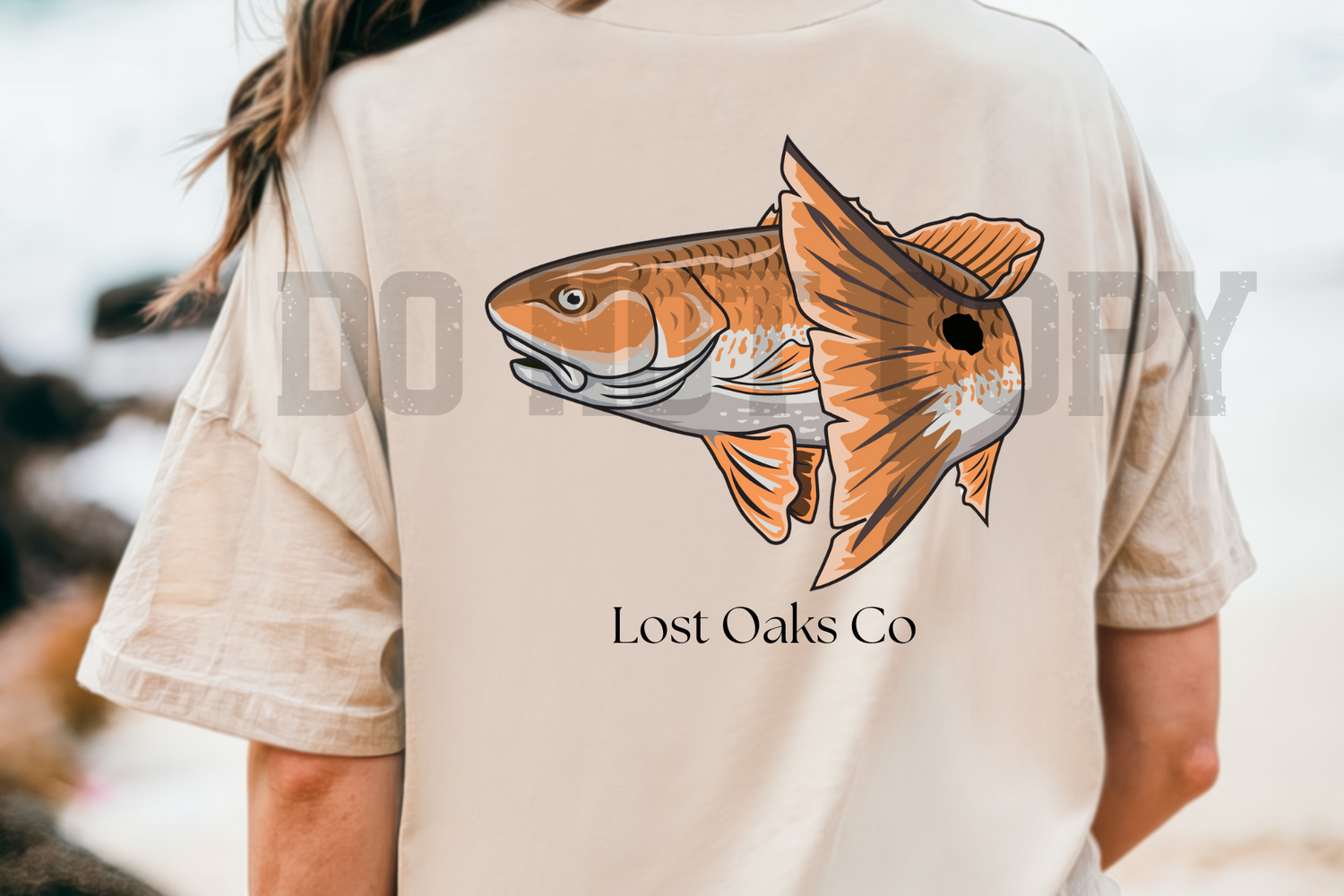 Red fish turning