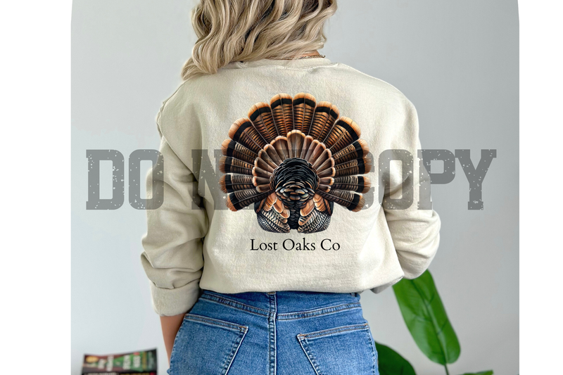 Turkey feathers