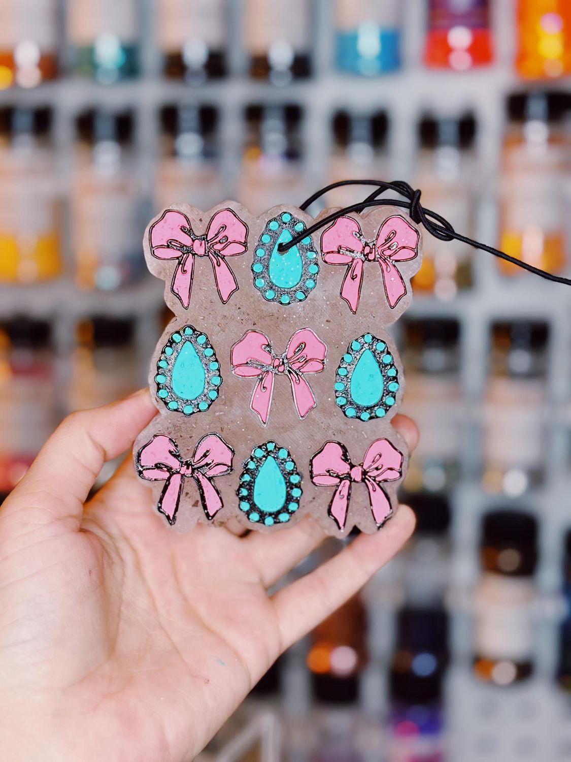 Turquoise and Bows