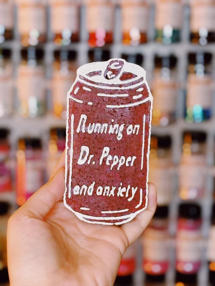 Running on dr pepper and anxiety