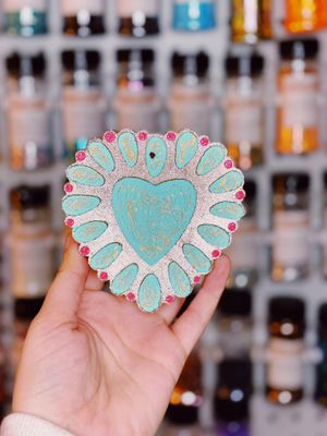 Turquoise Stone Heart