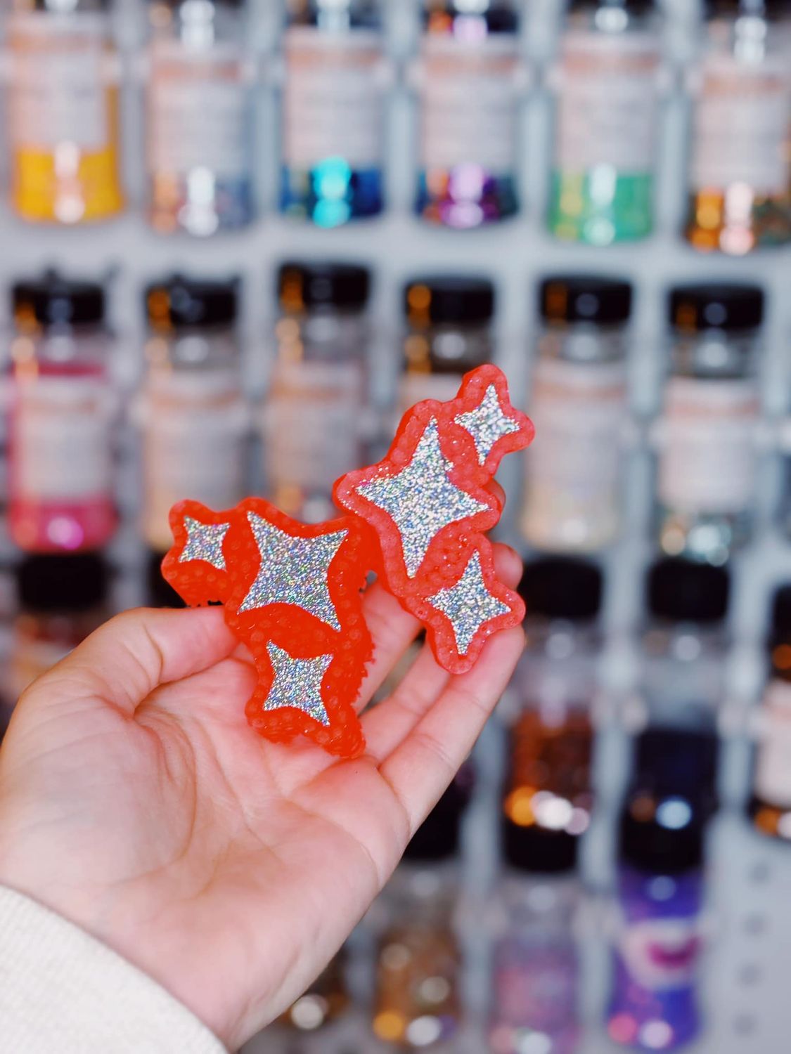 Sparkle vent clips