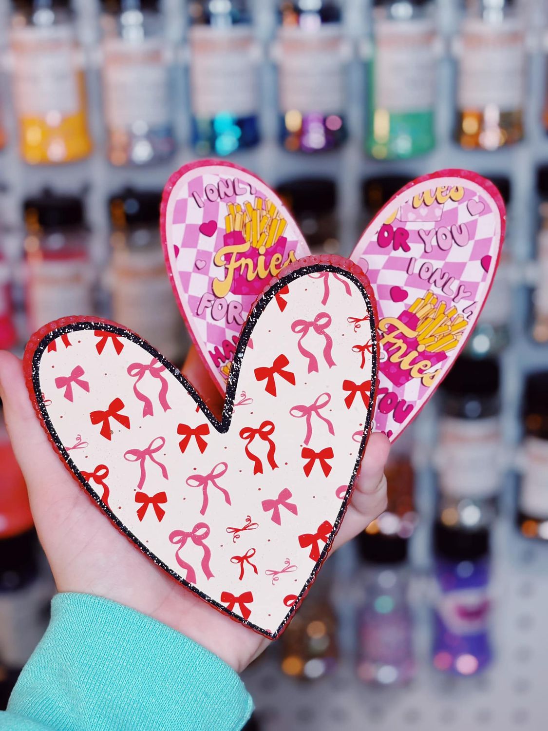 Mystery Cardstock Hearts