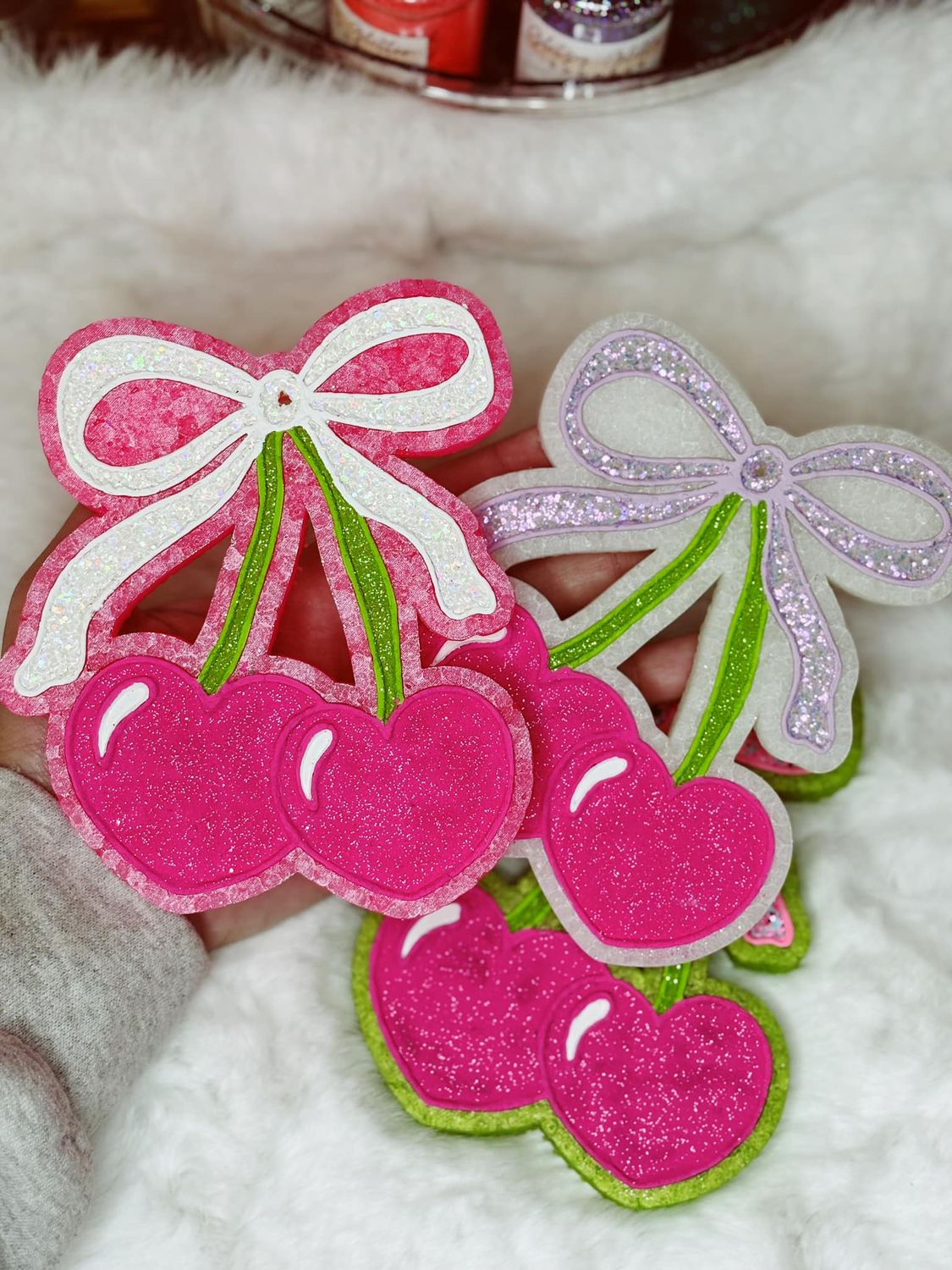 Cherrys with bow