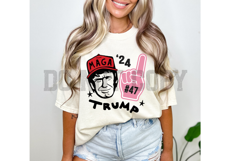 MAGA collage tee