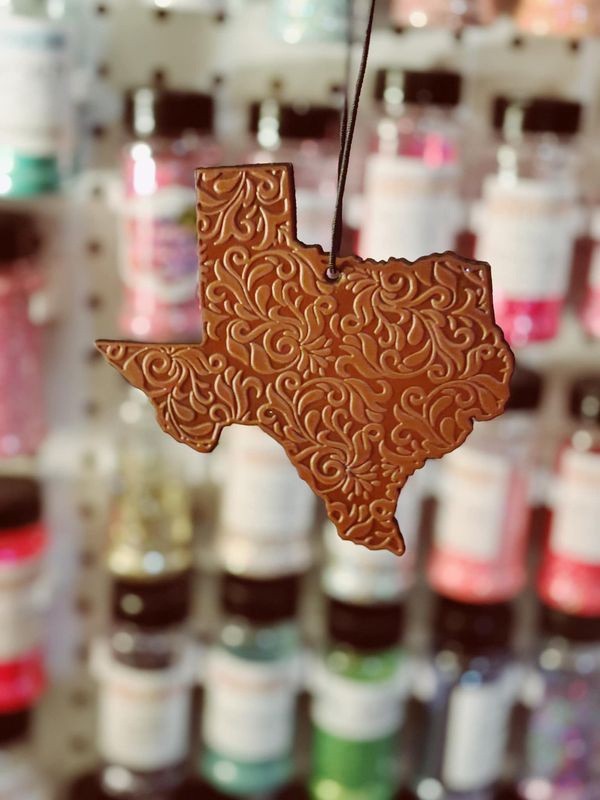 Tooled Leather Texas