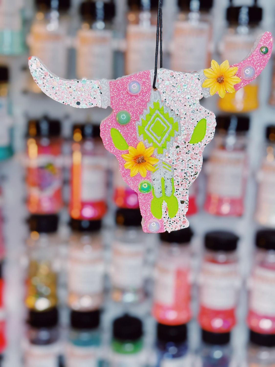 Sunflower Glitzy Aztec Bull