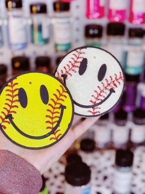 Smiley Baseball/ Softball