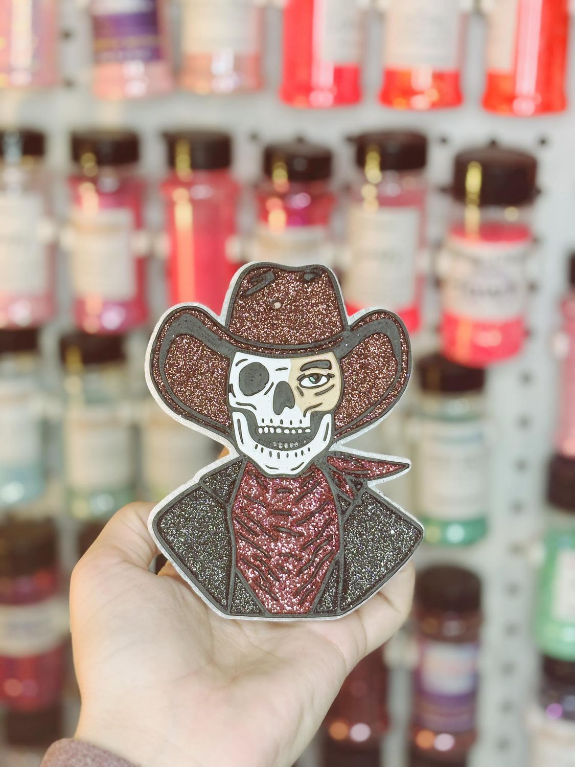 Western Skeleton cowboy