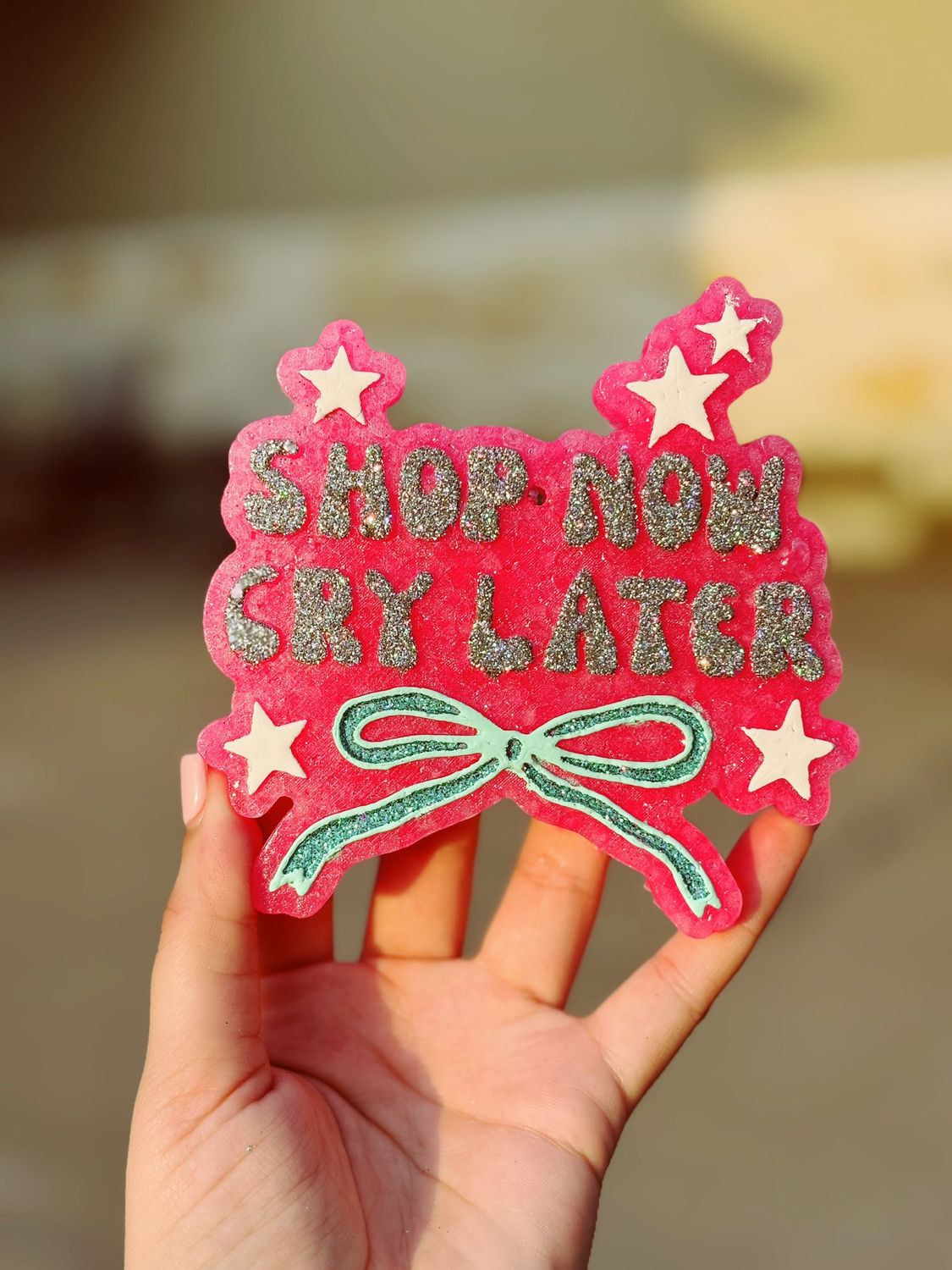 Shop now cry later