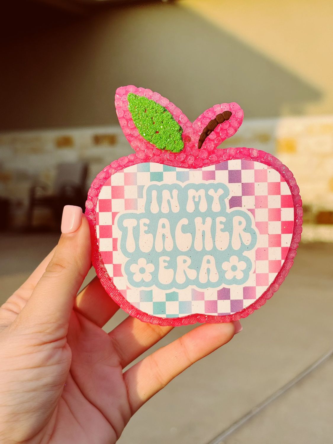 Mystery teacher apple