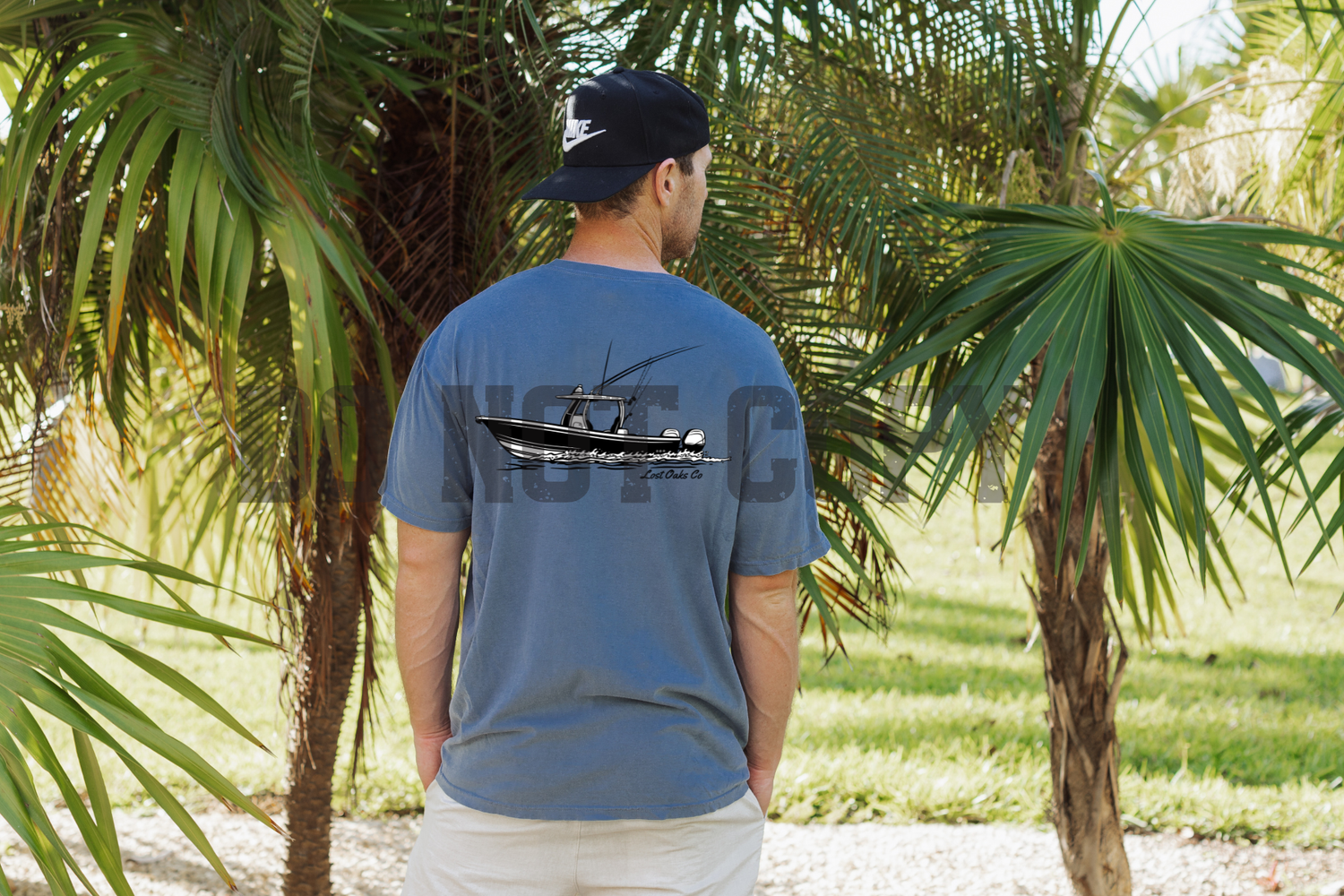 Fishing boat tee