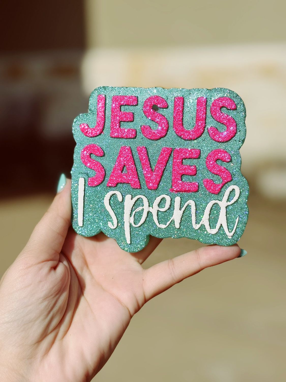 Jesus saves I spend