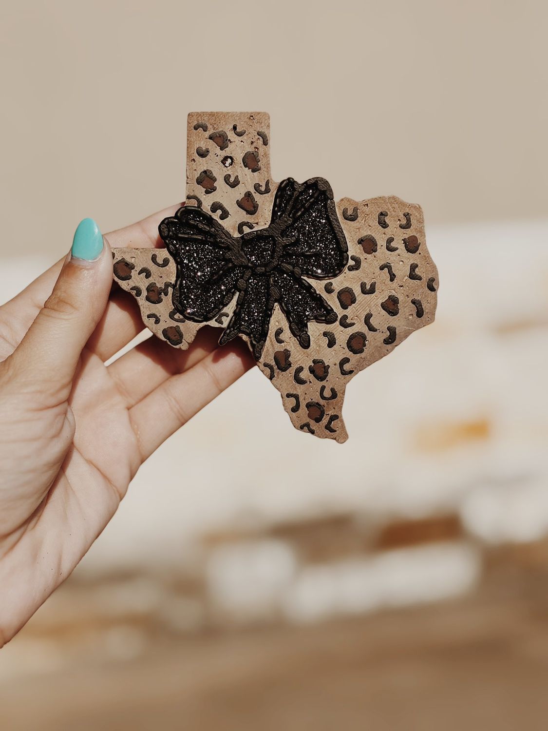 Texas with bow