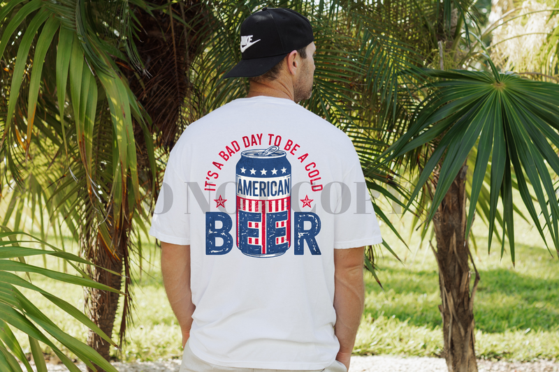 Bad day to be a cold American beer