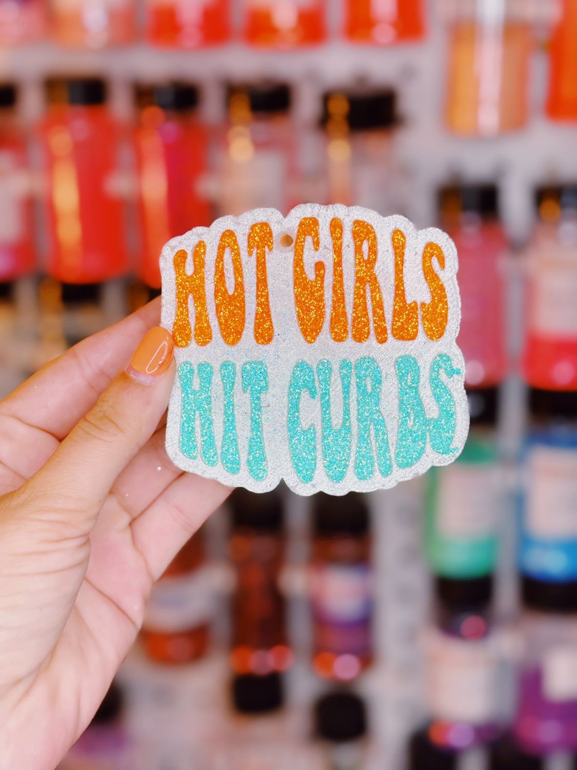 Hot girls hit curbs