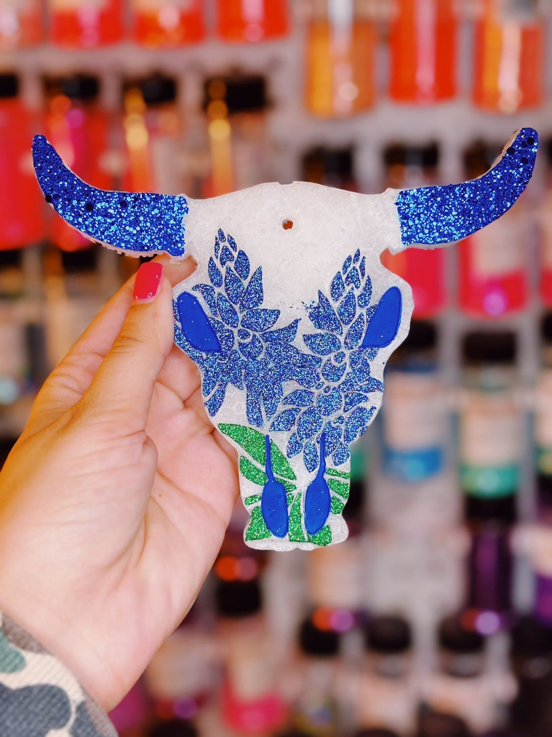 Bluebonnet Bull