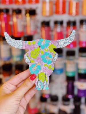 Aloha Bull Skull