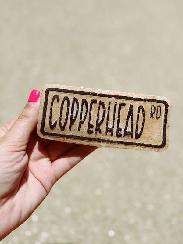 copperhead road sign
