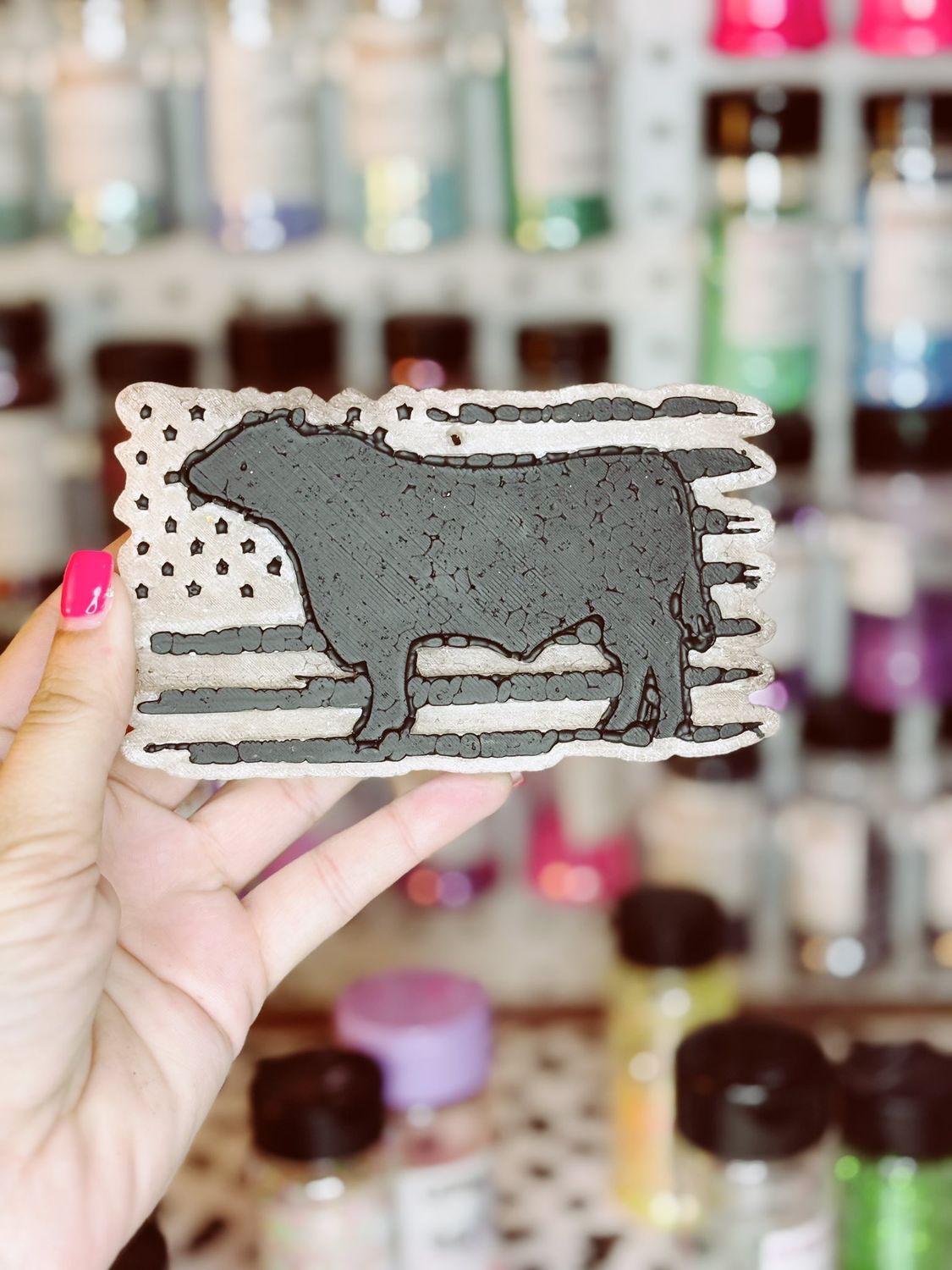 Flag with cow
