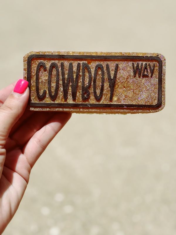 Cowboy way sign