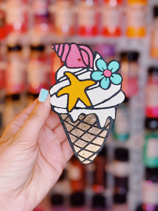 Beach ice cream