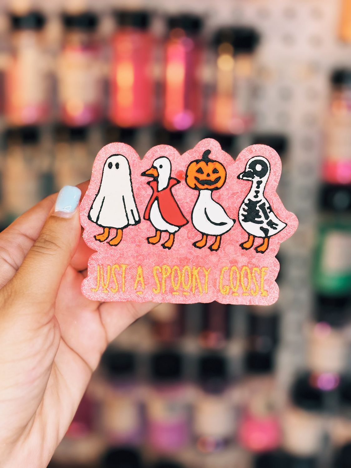 Just a spooky goose