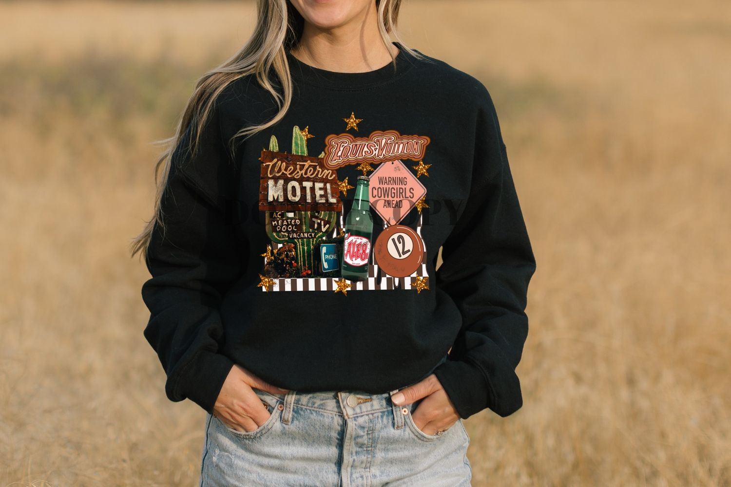 Western Motel Collage