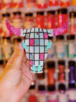 Disco Bull Skull