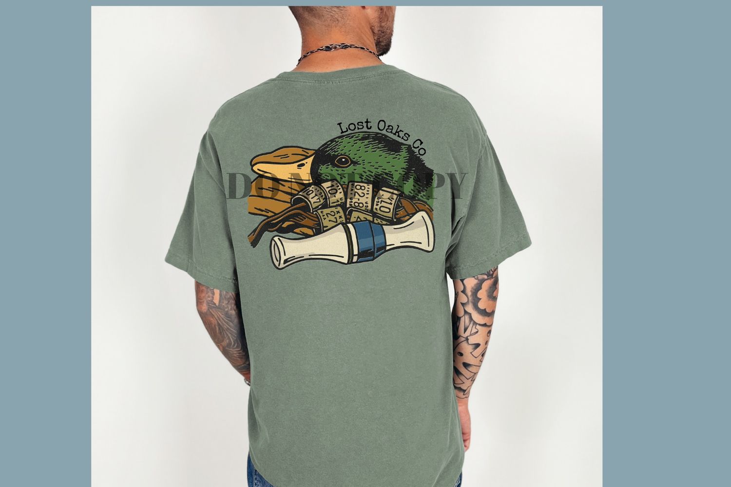 Duck and bands tee