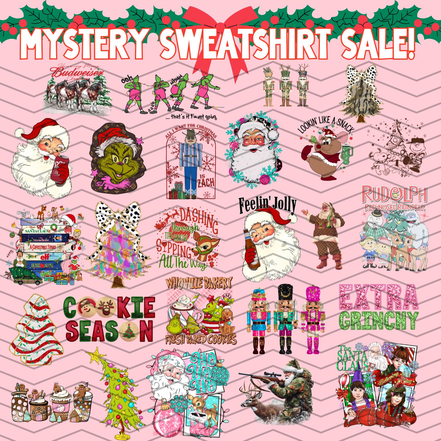 Mystery Christmas Crewneck Sweatshirt