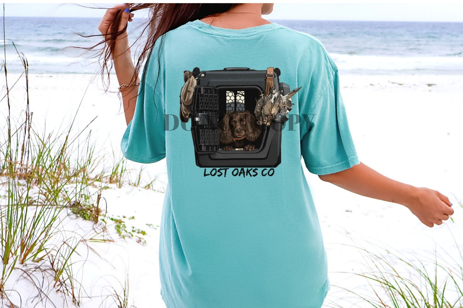 Spaniel and dove tee