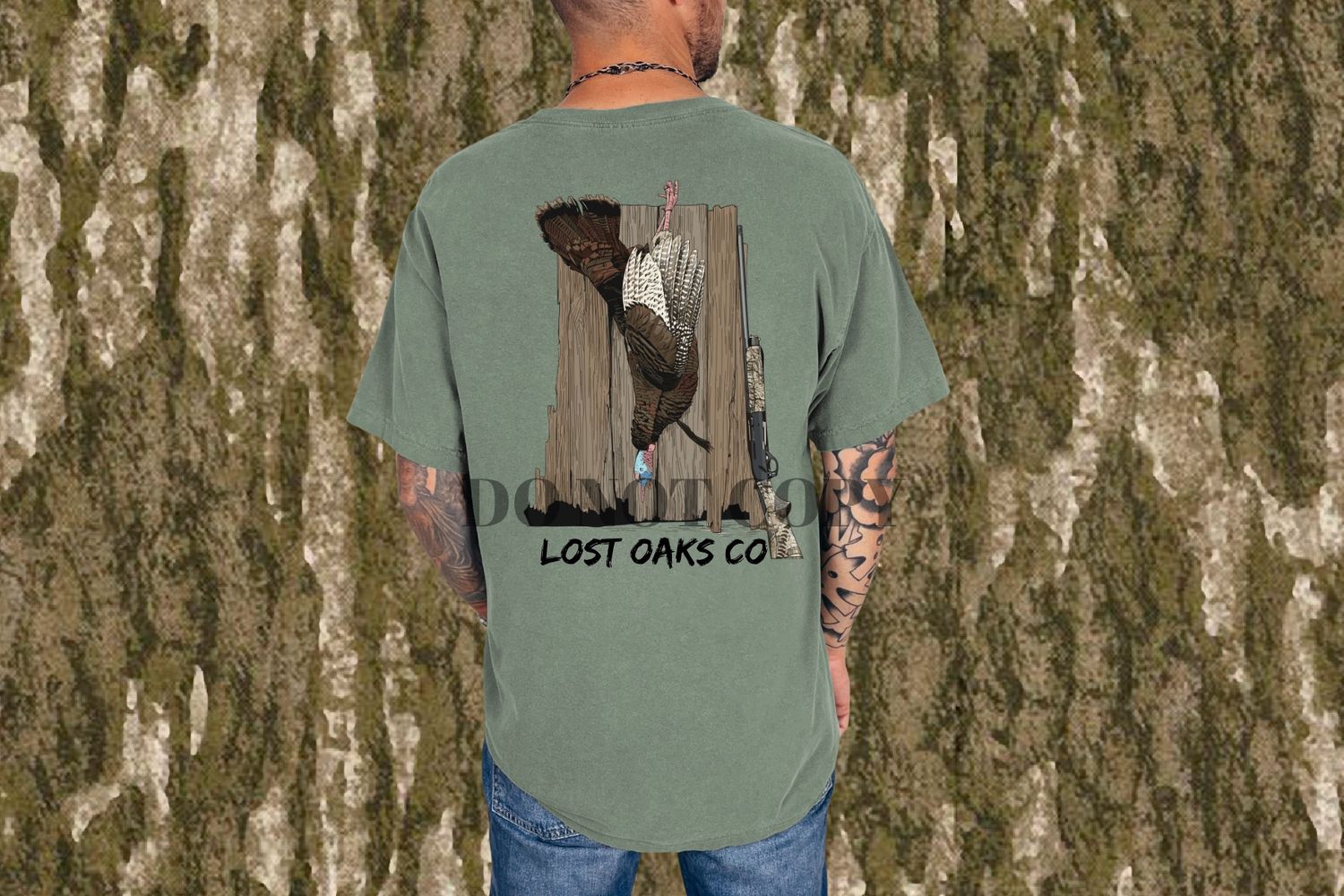 Hanging turkey tee