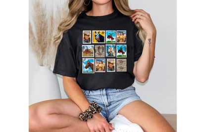 Vintage western stamps