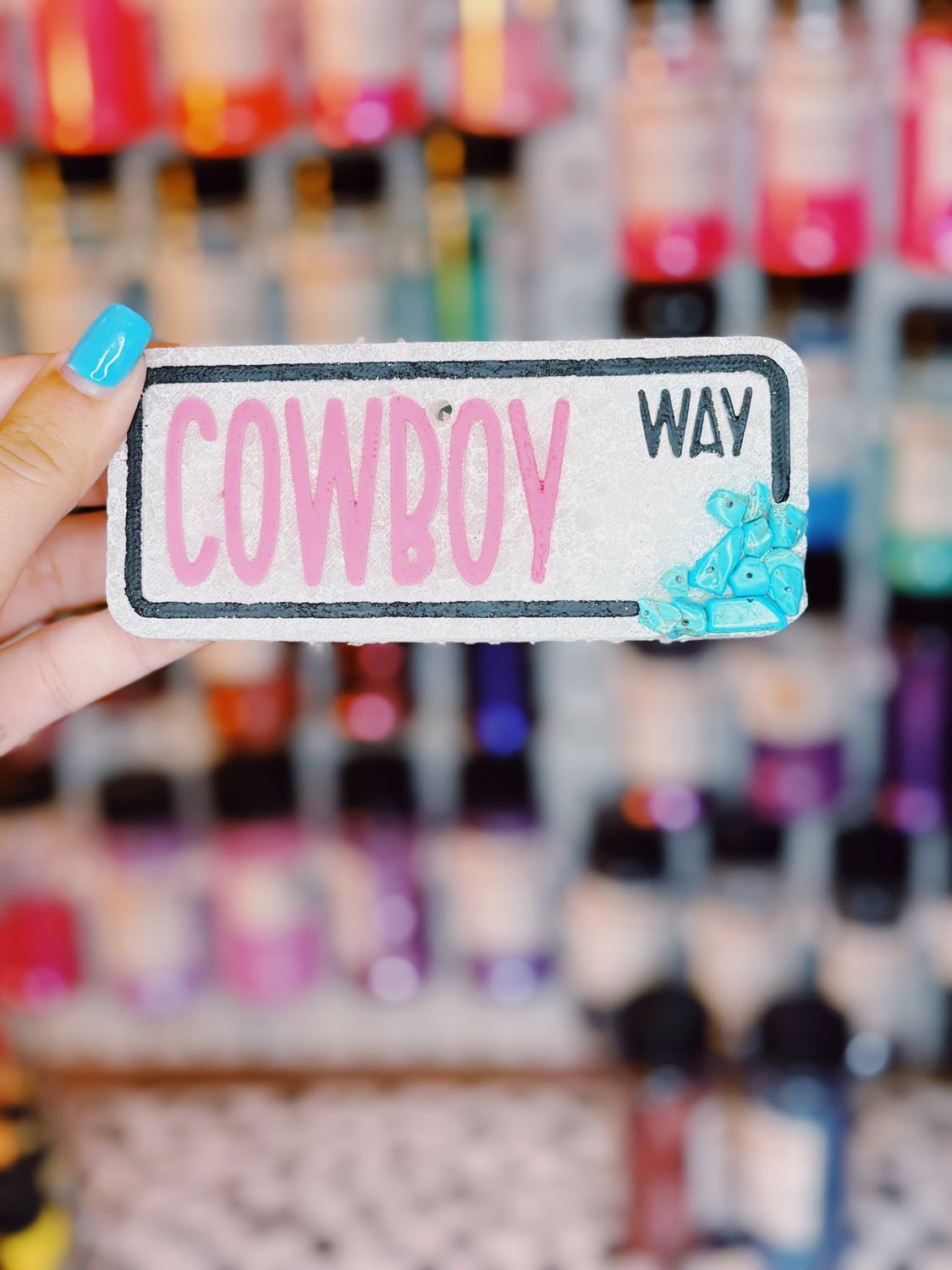 Cowboy way sign