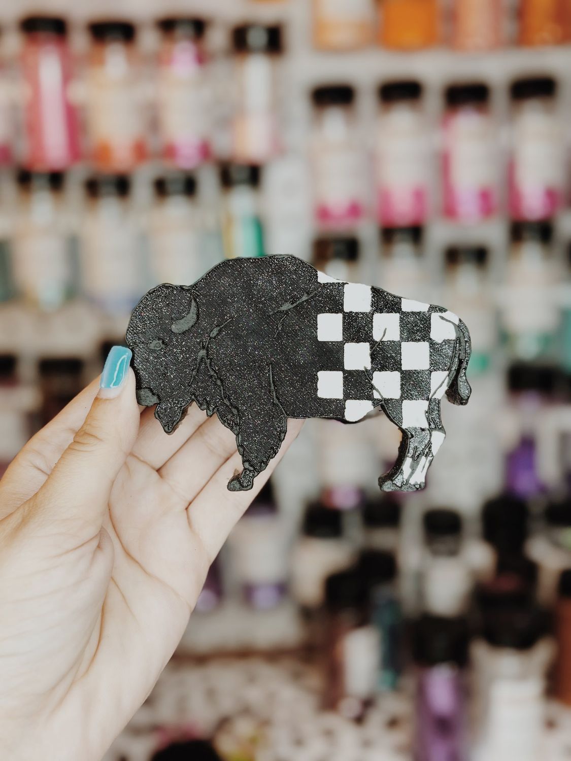 Checkered Buffalo