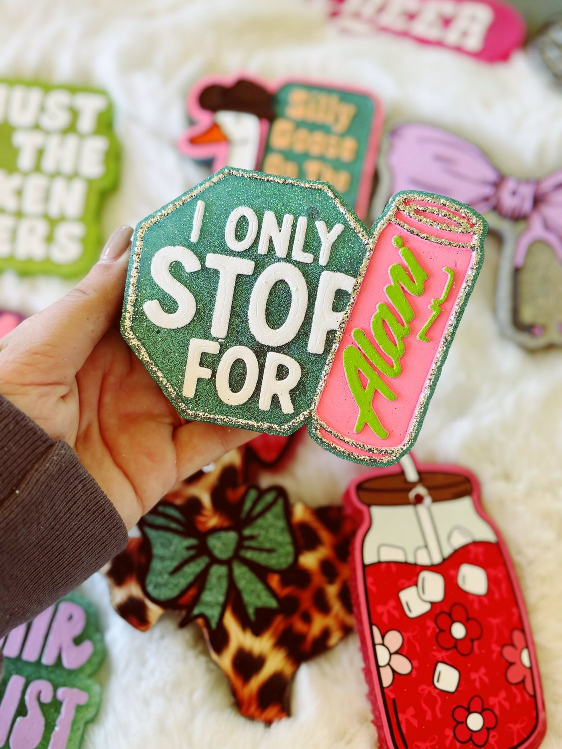 I only stop for alani